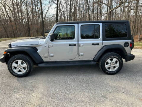 2018 Jeep Wrangler for sale at Classic Car Deals in Cadillac MI