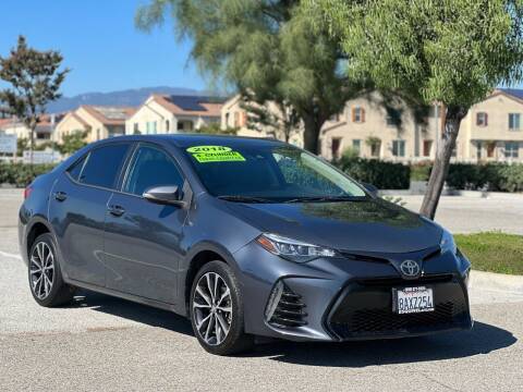 2018 Toyota Corolla for sale at Esquivel Auto Depot in Rialto CA