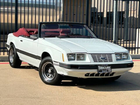 1984 Ford Mustang for sale at Schneck Motor Company in Plano TX