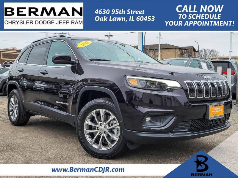 2021 Jeep Cherokee for sale at Berman Chrysler Dodge Jeep Ram in Oak Lawn IL