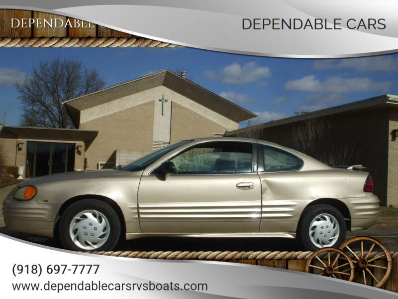 2002 Pontiac Grand Am for sale at DEPENDABLE CARS in Mannford OK