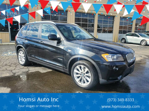 2013 BMW X3 for sale at Homsi Auto Inc in Kannapolis NC