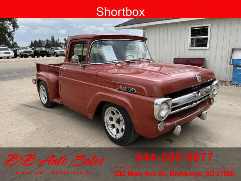 1957 Ford F-100 for sale at B & B Auto Sales in Brookings SD