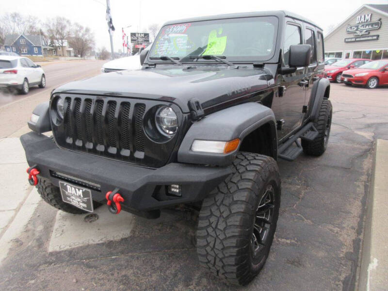 2021 Jeep Wrangler Unlimited for sale at Dam Auto Sales in Sioux City IA