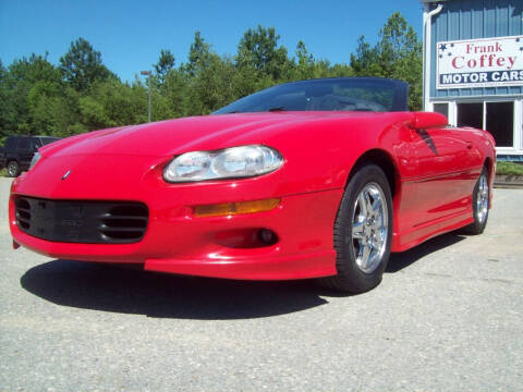 1998 Chevrolet Camaro for sale at Frank Coffey in Milford NH
