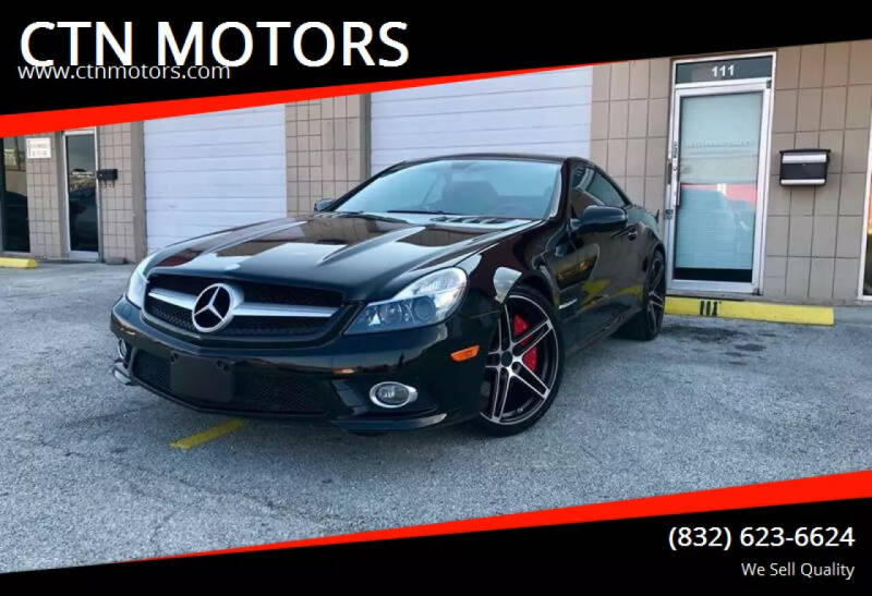 2009 Mercedes-Benz SL-Class for sale at CTN MOTORS in Houston TX