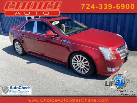 2010 Cadillac CTS for sale at CHOICE AUTO SALES in Murrysville PA