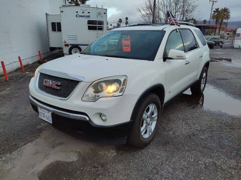 2009 GMC Acadia for sale at Alpha 1 Automotive Group in Hemet CA