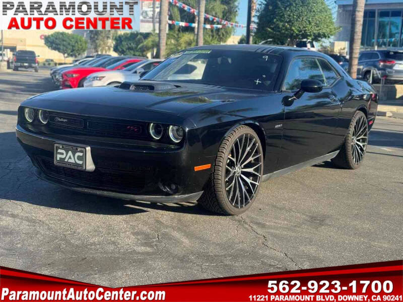 2015 Dodge Challenger for sale at PARAMOUNT AUTO CENTER in Downey CA