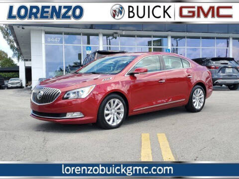 2014 Buick LaCrosse for sale at Lorenzo Buick GMC in Miami FL