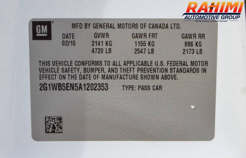 2010 Chevrolet Impala LT