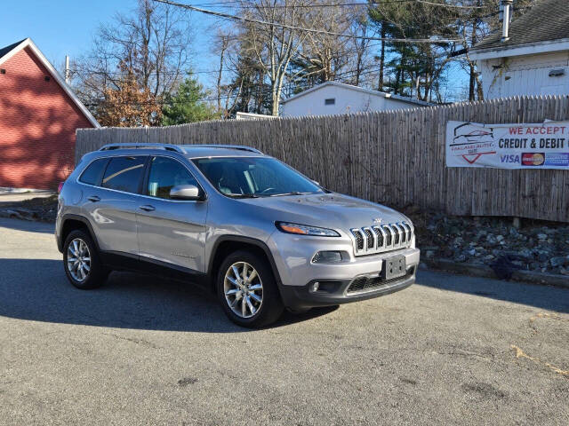 2016 Jeep Cherokee for sale at PAKLAND AUTO SALES in Auburn, MA