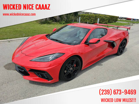 2020 Chevrolet Corvette for sale at WICKED NICE CAAAZ in Cape Coral FL