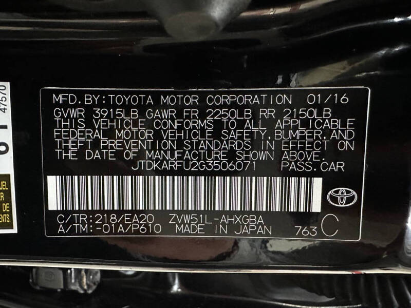 2016 Toyota Prius Four