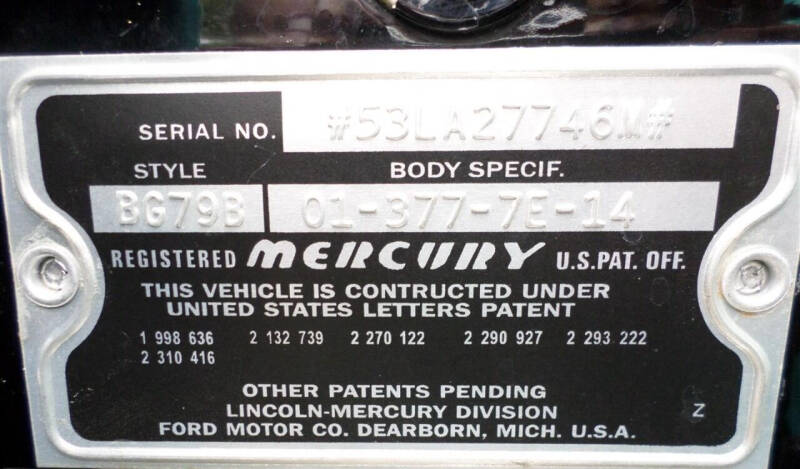 1953 Mercury Monterey