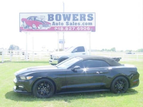 2017 Ford Mustang for sale at BOWERS AUTO SALES in Mounds OK