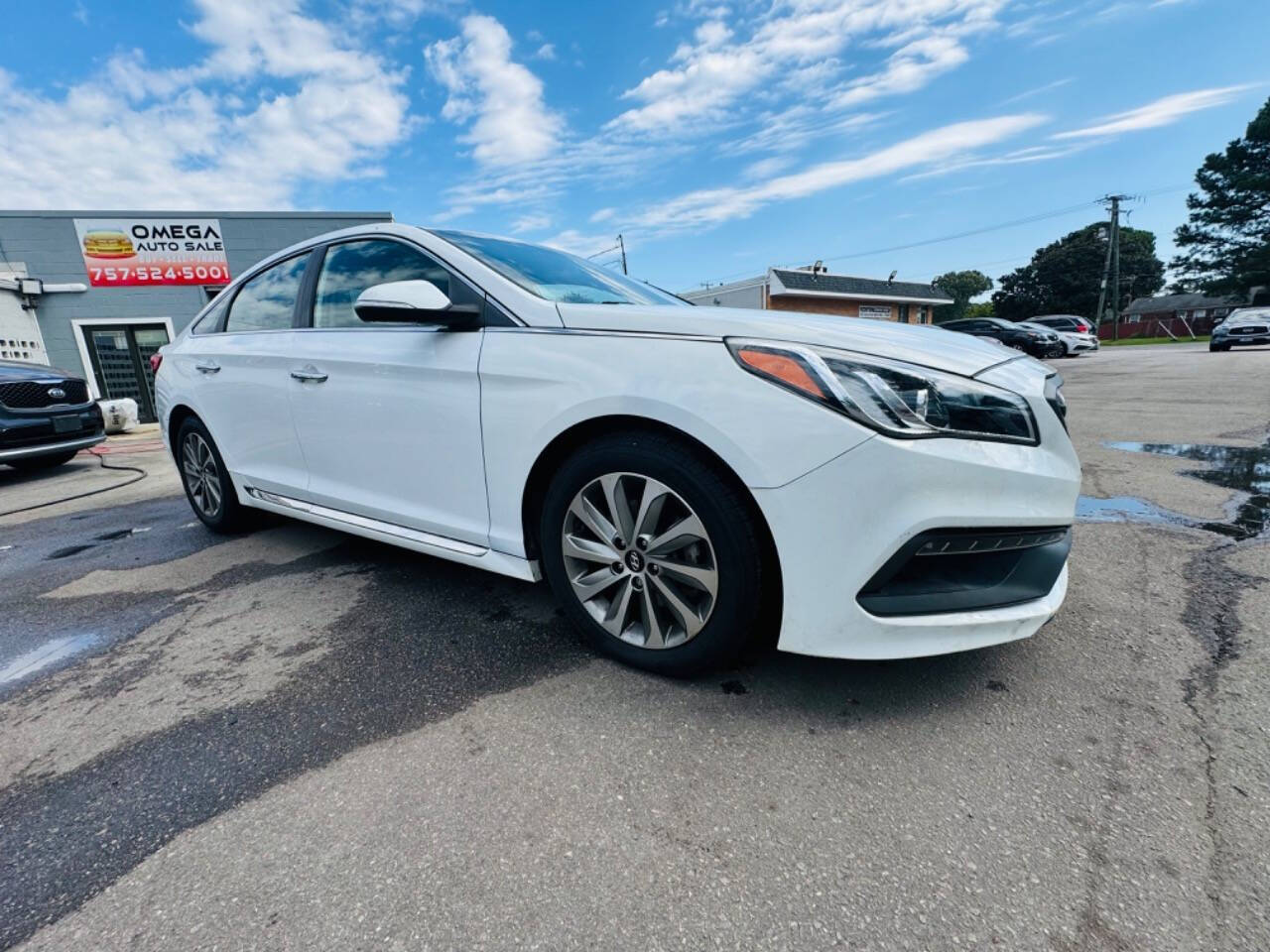 2017 Hyundai SONATA for sale at Omega Auto Sales in Chesapeake, VA