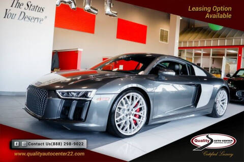 2017 Audi R8 for sale at Quality Auto Center of Springfield in Springfield NJ