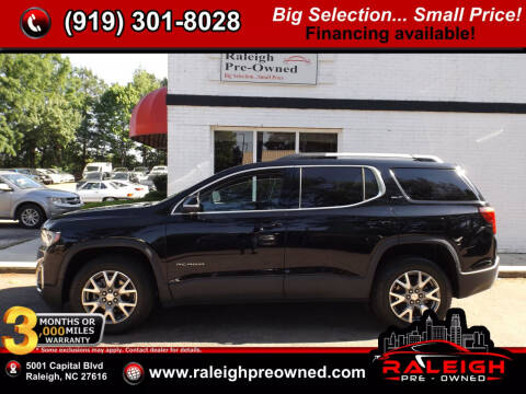 2021 GMC Acadia for sale at Raleigh Pre-Owned in Raleigh NC