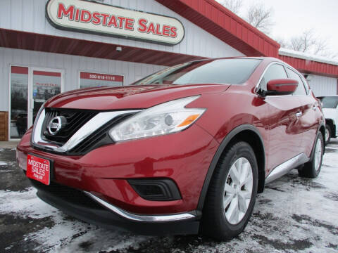 2017 Nissan Murano for sale at Midstate Sales in Foley MN