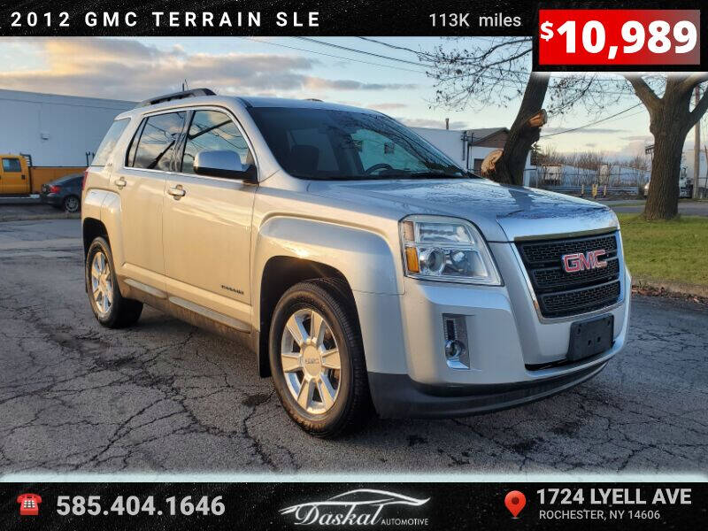 2012 GMC Terrain for sale at Daskal Auto LLC in Rochester NY