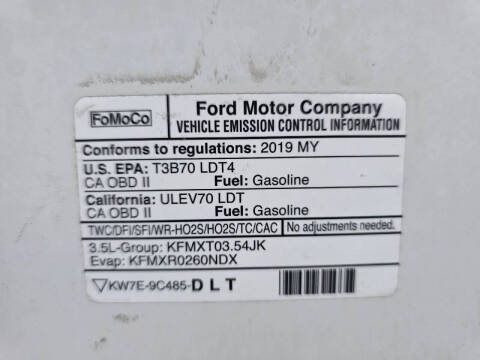 2019 Ford F-150 Lariat