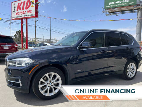 2015 BMW X5 for sale at Kid Motors Inc in El Paso TX