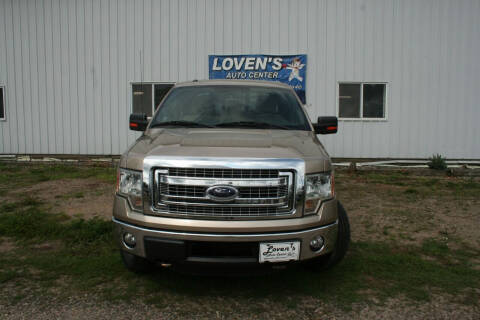 2013 Ford F-150 for sale at LOVEN'S AUTO CENTER in Swanville MN