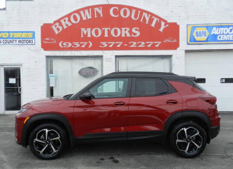 2021 Chevrolet TrailBlazer for sale at Brown County Motors in Russellville OH