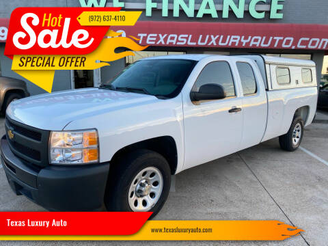 2013 Chevrolet Silverado 1500 for sale at Texas Luxury Auto in Cedar Hill TX