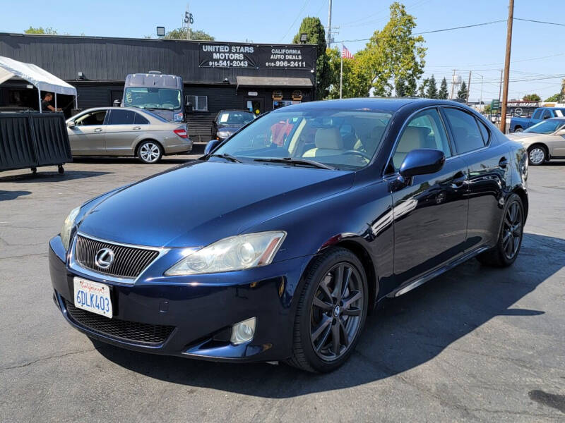 2006 Lexus IS 350 for sale at California Auto Deals in Sacramento CA