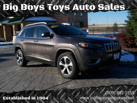 2019 Jeep Cherokee for sale at Big Boys Toys Auto Sales in Spokane Valley WA