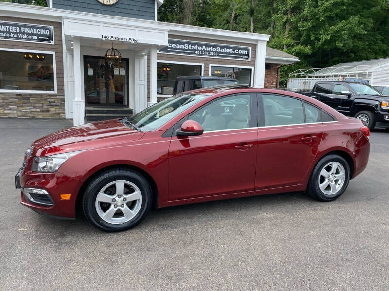 2016 Chevrolet Cruze Limited for sale at Ocean State Auto Sales in Johnston RI