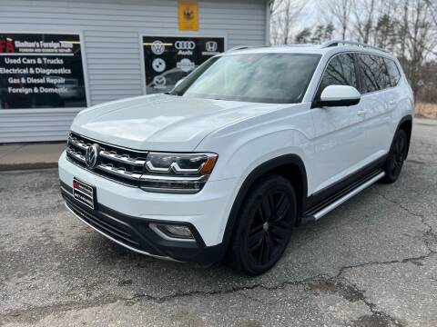 2018 Volkswagen Atlas for sale at Skelton's Foreign Auto LLC in West Bath ME