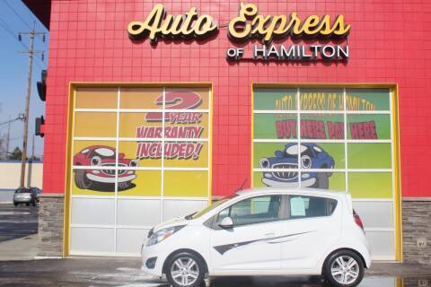 2013 Chevrolet Spark for sale at AUTO EXPRESS OF HAMILTON LLC in Hamilton OH