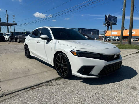 2022 Honda Civic for sale at P J Auto Trading Inc in Orlando FL