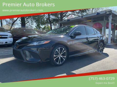 2018 Toyota Camry for sale at Premier Auto Brokers in Virginia Beach VA