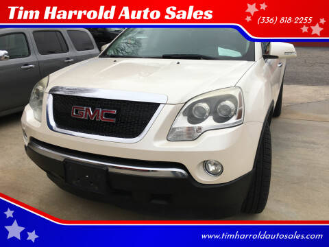 2008 GMC Acadia for sale at Tim Harrold Auto Sales in Wilkesboro NC