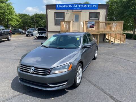 2013 Volkswagen Passat for sale at Damson Automotive in Huntsville AL