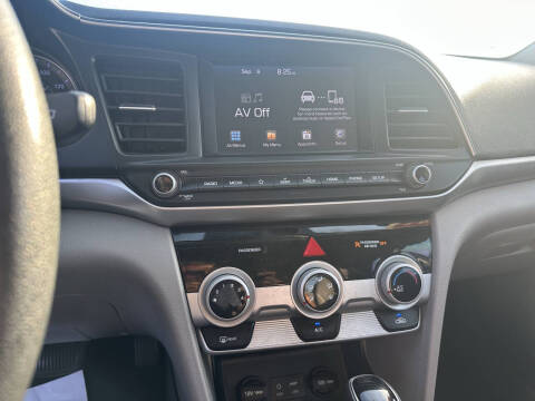 2019 Hyundai Elantra Value Edition