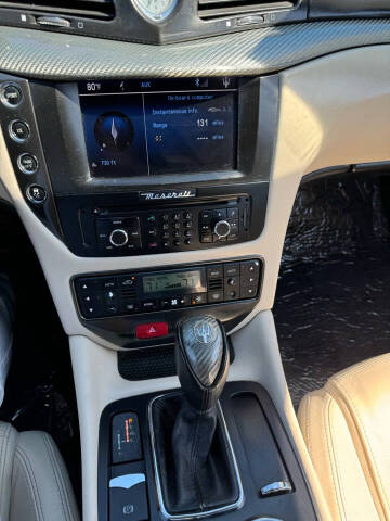 2013 Maserati GranTurismo Sport