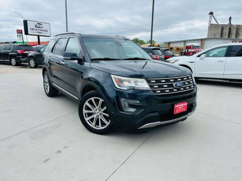 2017 Ford Explorer for sale at GREENWOOD AUTO LLC in Lincoln NE
