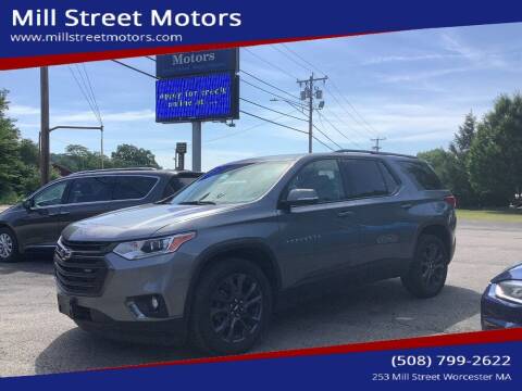 2019 Chevrolet Traverse for sale at Mill Street Motors in Worcester MA