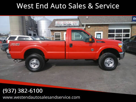 2016 Ford F-350 Super Duty for sale at West End Auto Sales & Service in Wilmington OH