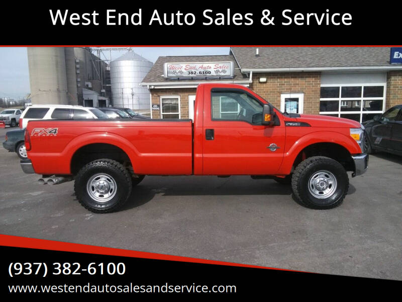 2016 Ford F-350 Super Duty for sale at West End Auto Sales & Service in Wilmington OH