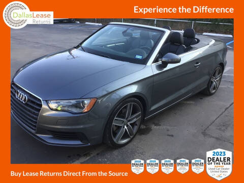 2015 Audi A3 for sale at Dallas Auto Finance in Dallas TX