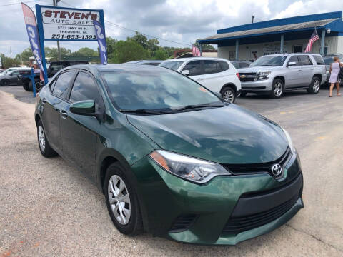 2014 Toyota Corolla for sale at Stevens Auto Sales in Theodore AL