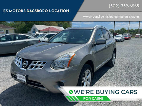 2011 Nissan Rogue for sale at ES Motors-DAGSBORO location in Dagsboro DE