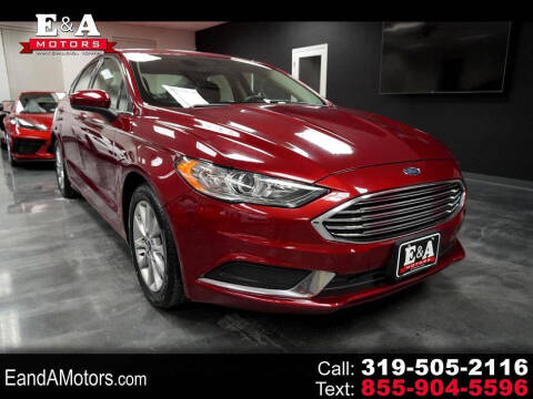 2017 Ford Fusion for sale at E&A Motors in Waterloo IA