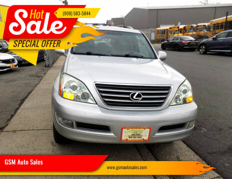 2008 Lexus GX 470 for sale at GSM Auto Sales in Linden NJ